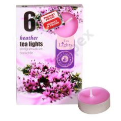 HEATHER teamécses, illatgyertya 6 db-os