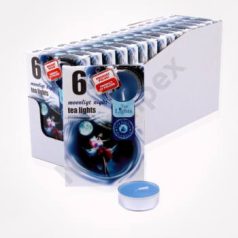   HOLDVILÁG teamécses, illatgyertya 6 db-os (MOONLIGHT NIGHT)