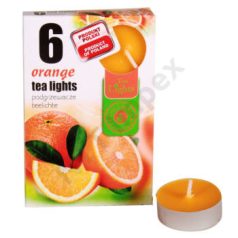 NARANCS teamécses, illatgyertya 6 db-os (ORANGE)
