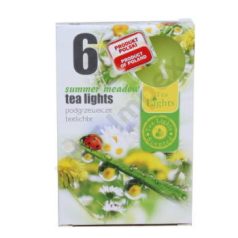 NYÁRI teamécses, illatgyertya 6 db-os (SUMMER MEADOW)