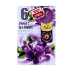 VIOLA Teamécses illatgyertya A6 6db-os