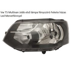   Vw T5 Multivan Bal fényszóró H4-P21W automata állítású motorral 7E1941015H
