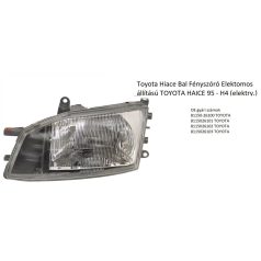   Toyota Hiace Bal Fényszóró Elektomos állítású TOYOTA HAICE 95 - H4 (elektry.)