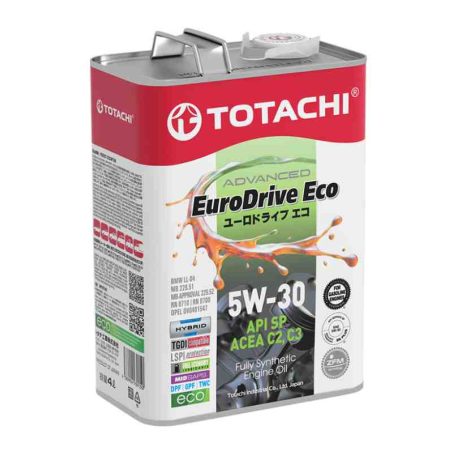 Totachi Eurodrive Eco 5w30 4L API SP ILSAC GF-6A ACEA C2 C3 LL04 MB 229.52