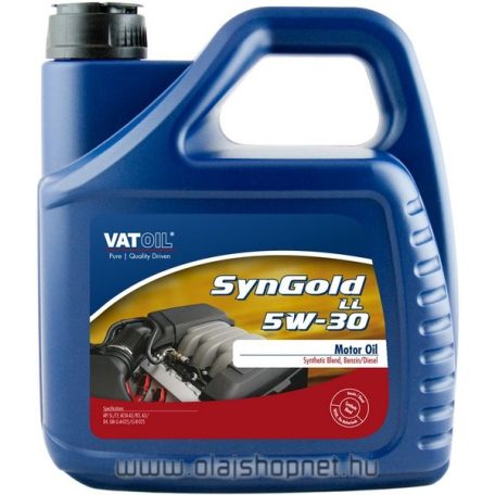 VAT Olaj SynGold LL 5W-30 4 liter