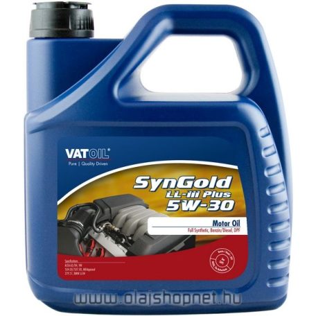 VAT Olaj SynGold LL-III Plus 5W-30 4 liter