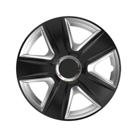 15" Esprit Ring Chrome Black & Silver Dísztárcsa 