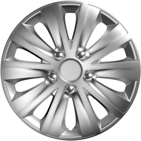 13" Rapide Nuts Chrome Silver