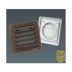 SZELLŐZŐRÁCS MÛANYAG VM 150X150 GRAVITÁCIÓS FEHÉR