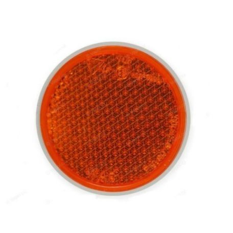 Prizma, kerek, narancs, csavarral, O60mm (ODB011)