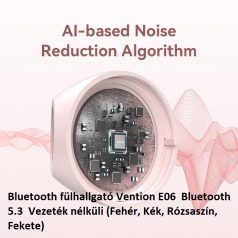   Bluetooth fülhallgató Vention E06  Bluetooth 5.3  Vezeték nélküli (Fehér, Kék, Rózsaszín, Fekete)