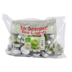 ZÖLD ALMA Teamécses illatgyertya 36db/csomag