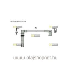 Gyújtókábel készlet VW Polo (9N) 1.4 2001-2009