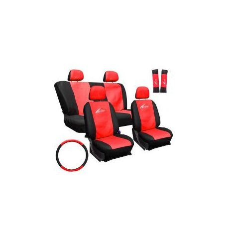 Univerzális üléshuzat UL-AG23001BR piros -fekete