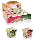 Bartek poharas gyertya 115g Choco több féle illatban választható