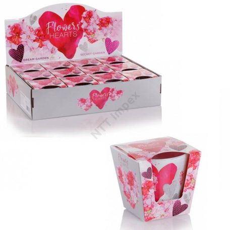 Bartek poharas gyertya 115g Choco több féle illatban választható