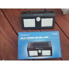 Napelemes Mozgásérzékelő Lámpa, 40 ledes Solar Mozgásérzékelő