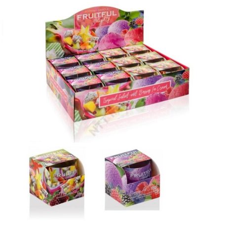 Bartek poharas gyertya 100 g több féle illatban választható