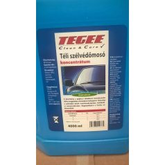   Tegee, téli szélvédőmosó, -65°C, 4 literes koncentrátum, illatosított